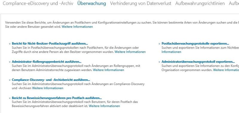 Postfächer und Administratoren lassen sich in Exchange Server 2013 besser überwachen. Im Administratorüberwachungsprotokoll wird festgehalten, wann ein Administrator eine Änderung an der Organisation vornimmt. Abhängig vom Inhalt der Postfächer kann es wichtig sein, verfolgen zu können, wer sich an den Postfächern anmeldet und welche Aktionen der Benutzer ausführt. (Archiv)