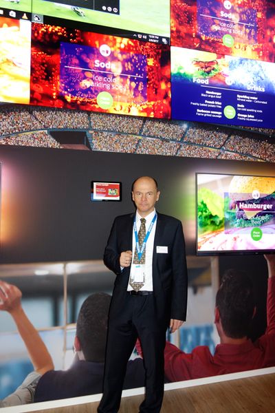 Stefan Klima, Philips, mag es bunt. (Bild: IT-BUSINESS)