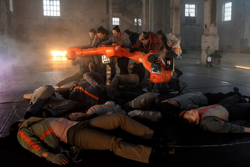 Eindrücke der „kinesphere“-Inszenierung (Jan-Pieter Fuhr)