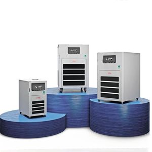 3 Umwälzkühler von JULABO sind leistungsstarke Lösungen für vielfältige Kühlaufgaben in Labor, Forschung und Industrie.(Bild:  Julabo GmbH)