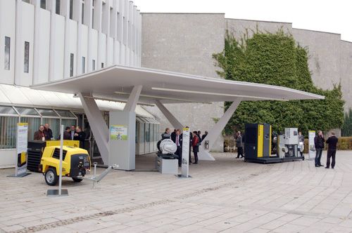 Am 26.10.1010 fand im Kongresshaus Coburg der Enrgiespar-Kongress 2010 von Kaeser Kompressoren statt.  (Archiv: Vogel Business Media)