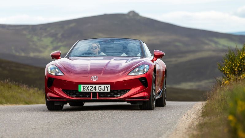 MG bringt ein offenes E-Auto nach Europa.(Bild:  MG Motor)