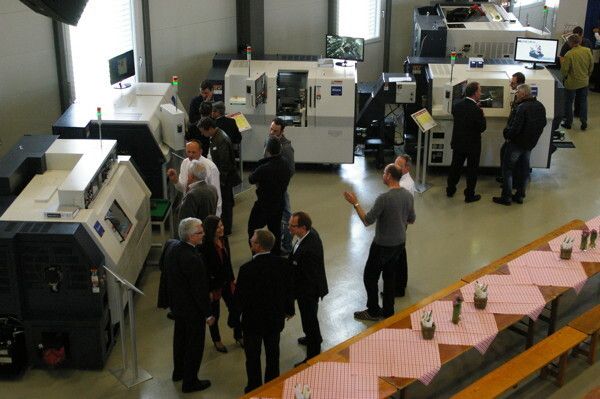 Newemag, inauguration de son nouveau bâtiment à Eschenbach: tout est prêt pour accueillir de nombreux clients. (Image: MSM / JR Gonthier)