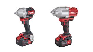 Die beiden Schrauber tragen die etwas sperrige Bezeichnungen IW ½" 750 18.0-EC und IW ½" 950 18.0-EC. (Bild: Flex)