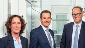 Von links: Dr.-Ing. Beate Hüttermann (CMO), Bernd Hermeler (CEO), Christoph Feig (COO). (Bild: Cemecon)