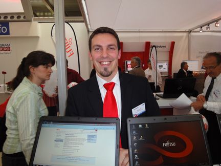 Thomas Groß, Fujitsu, hat super Produkte. (Archiv: Vogel Business Media)