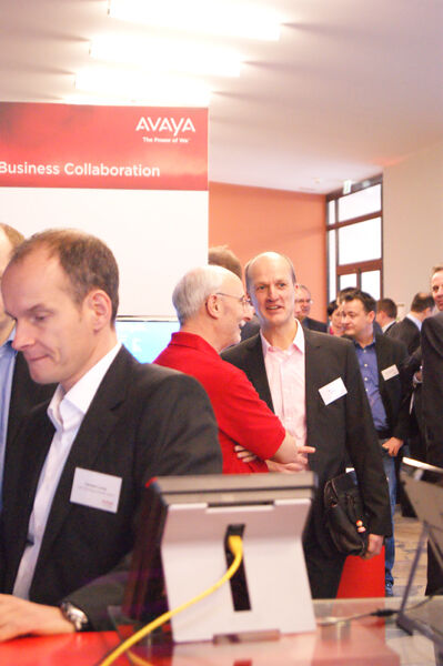 Avaya-Mitarbeiter zeigten, welche Lösungen das Unternehmen im Portfolio hat. (IT-BUSINESS)