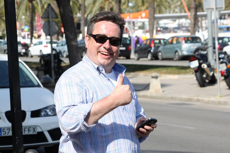 Daumen hoch! Ein sichtlich zufriedener Christian Wilkens (Archiv: Vogel Business Media)