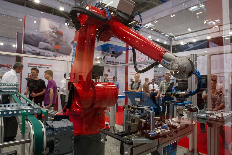 Rückblick: Impressionen von der Automatica 2012. (Bild: Messe München)