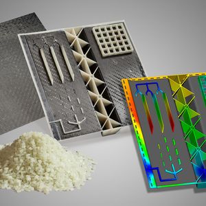 Das so genannte CIFO-Bauteil (abgeleitet von Combination of Inmold-Forming and Overmoulding) ist ein multifunktioneller Testkörper zur Untersuchung und gemeinsamen Entwicklung von endlosfaserverstärkten Composite-Bauteilen für die Serie.