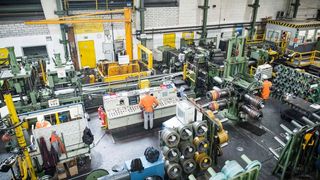 Abgeschlossen! Buderus Edelstahl im hessischen Wetzlar wurde jetzt final an Mutares verkauft. Hier ein Blick in die Produktionshalle der Hessen. (Bild: Buderus Edelstahl)