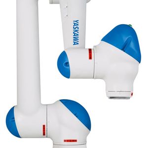 Das dynamisch „schlagende“ Herzstück der Segbert-Eigenentwicklung CPA-10 ist, wie gesagt, der MRK-fähige Hybridroboter Motoman HC10 von Yaskawa. In den letzten Wochen hat Segbert die ersten Protoypen übrigens ausgeliefert.(Bild:  Yaskawa)