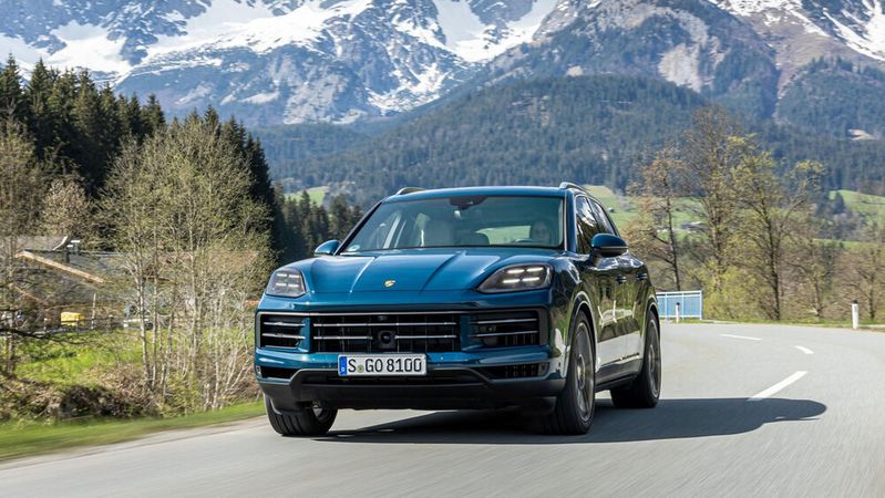 Die Cayenne-Baureihe trägt mehr als 30 Prozent zum Umsatz des Sportwagenbauers bei.(Bild:  Porsche)