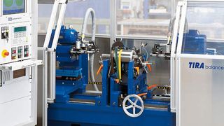 Bild 1: In seinen Auswuchtmaschinen nutzt Tira individuell gefertigte Werkzeughalterverlängerungen. Bild: Schunk (Archiv: Vogel Business Media)