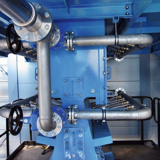 Die strömungsoptimierte, neu entwickelte zweistufige Metso Venturi-Kehle setzt neuen Standard in der nassen Reinigung(Bild:  Metso)