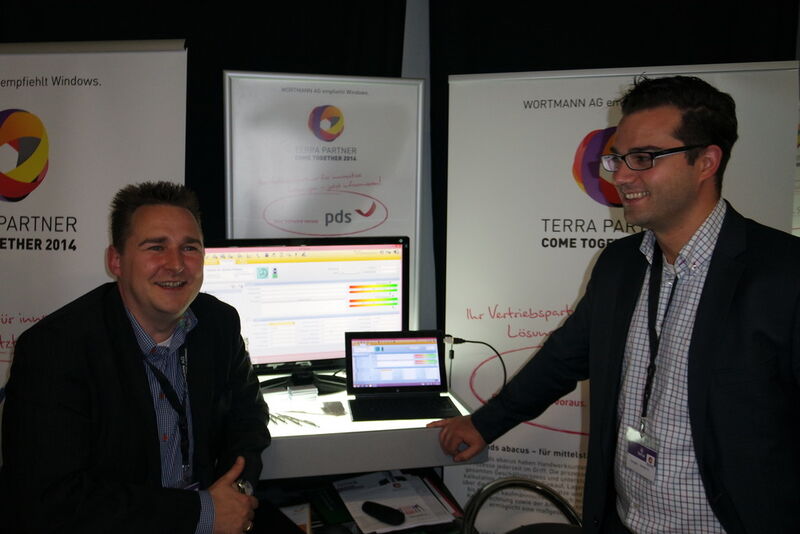 (l.) Timo Kimpel und Hendrik Schulte (Hamberg IT-Systeme) (IT BUSINESS)