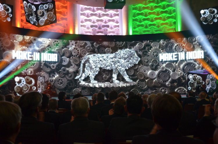 Das diesjährige Partnerland der Hannover Messe 2015 ist Indien. (Foto: MaschinenMarkt)