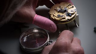 Mouvement en phase de montage (Image: Louis Moinet)