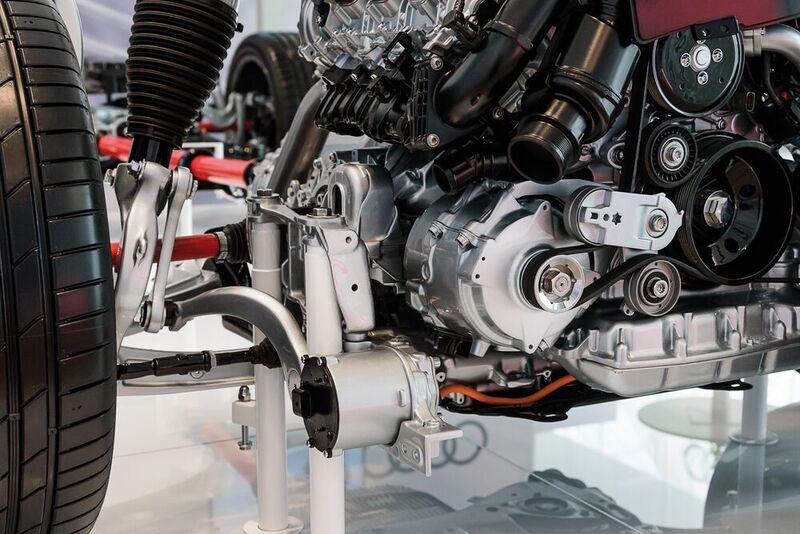 Tech Day bei Audi am Flughafen München: Der Automobilhersteller zeigt neue Motoren, den Einsatz alternativer Kraftstoffe und Konzepte mit 48-Volt-Technik. (Audi)