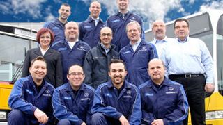 Die Russ-Service-Mannschaft freut sich über die Auszeichnung. (Foto: Russ)