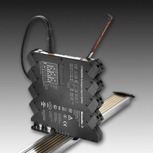 Die Konfiguration der Signalwandler erfolgt einfach und schnell über DIP-Schalter beziehungsweise FDT/DTM-Software.
