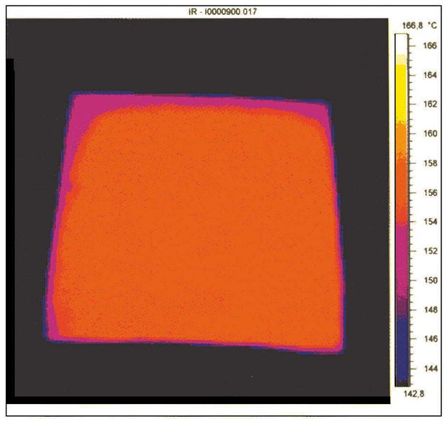 Die 6-Zonen-Regelung hält die Temperaturverteilung auf der Heizplatte im Toleranzbereich von ±0,5 °C. Das ermöglicht Temperaturen auf der Werkzeugoberfläche innerhalb eines Toleranzbereichs von ±1 °C. (Archiv: Vogel Business Media)