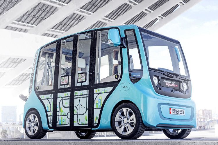 Der Rinnspeed Micromax ist nicht nur als ein neues Auto konzipiert, sondern gleich als ein ganz neues Mobilitätskonzept. (Foto: Rinnspeed)