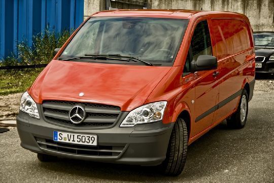 Der Antrieb beim Vito liegt auf der Hinterachse. (Archiv: Vogel Business Media)