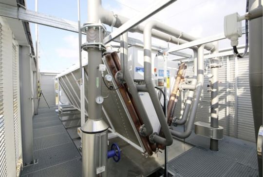 (Kälte- und Wärmeversorgung bei der DGUV, Berlin (Deutsche Gesetzliche Unfallversicherung). Bild: KLEMM Ingenieure GmbH & Co.KG, Dresden)