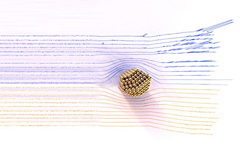 The analysis of the tunneling currents of a scanning tunneling microscope reveal the active sites on the catalyst surface. (Christoph Hohmann / NIM)