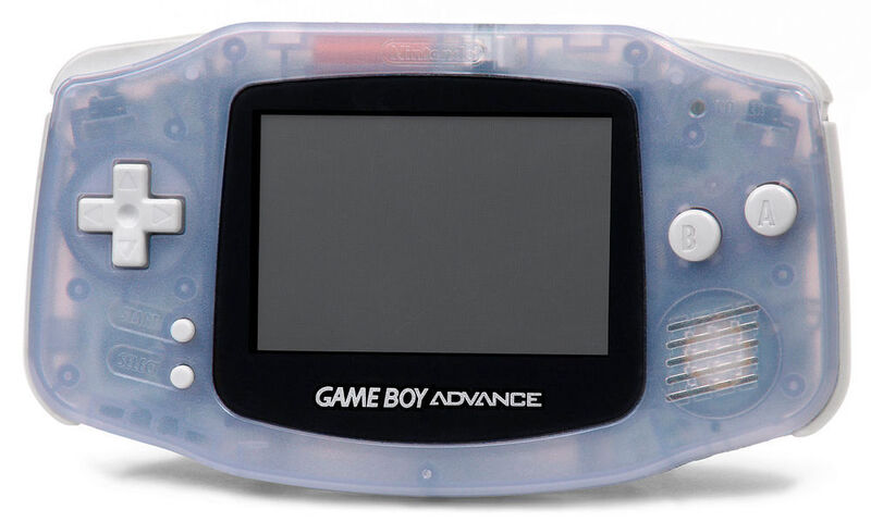 Die nächste (R)Evolutionsstufe der mobilen Zockerei, der Gameboy Advance. Zum ersten Mal im Querformat. (gemeinfrei / Gameboy Advance)