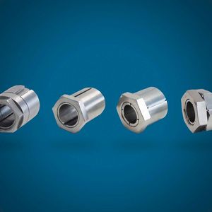 Spannsätze von KBK eignen sich  für die spielfreie Drehmomentübertragung.(Bild:  KBK Antriebstechnik)