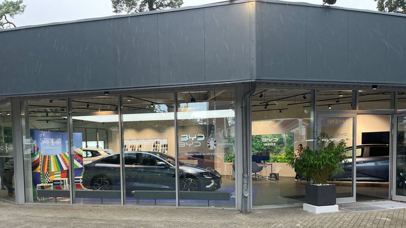 Der neueste BYD-Store steht in Potsdam. (Bild: Sternauto)