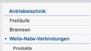 Das Bild zeigt das Einstiegsmenü zum Berechnungstool. (Bild: Ringspann)