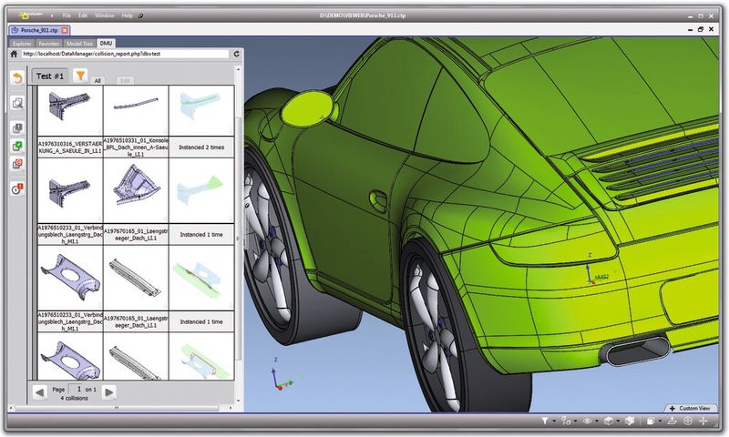 So wird die Kollisionsuntersuchung eines Gesamtfahrzeugs mit acht Prozessoren in circa sechs Stunden erledigt. (Bild: Core Technologie)