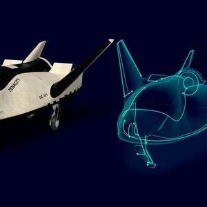 Die Dream Chaser kann beim Transport von Besatzung und Fracht einen sanften 1,5g-Wiedereintritt durchführen. (Sierra Space)