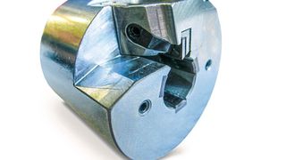 Das neue Werkzeug zum Aussenreiben mit Easy-Adjust-System verfügt über eine Kassette mit eingesetzter vierschneidiger TEC-Wendeschneidplatte. (Bild: Vollrath)