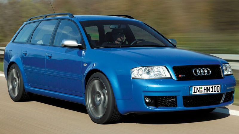 Der RS 6 Avant plus (C5) erreichte 2004 mit 356 kW/480 PS einen neuen Leistungszenit. (Bild: Audi)