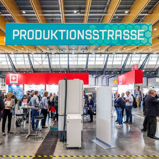 Auch in diesem Jahr wird es wieder eine Produktionsstraße auf der Medtec Live with T4M geben. Auch in diesem Jahr wird es wieder eine Produktionsstraße auf der Medtec Live with T4M geben.