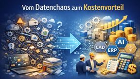 Die Management-Webinare „Erfolgsfaktoren für Ihre Konstruktionsumgebung der Zukunft“ informieren darüber, wie man CAD-Einsatz und Daten-Management optimiert.  (Bild: SiemensSimus Systems)