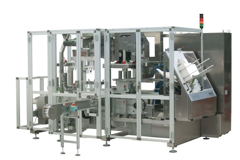 At the Parisian exhibition, MG2 will present a big novelty: GTF60, a forming/filling/closing machine for displays, cardboard boxes and trays. It is a machine which can be employed in the pharmaceutical, cosmetic and food sectors. (Archiv: Vogel Business Media)