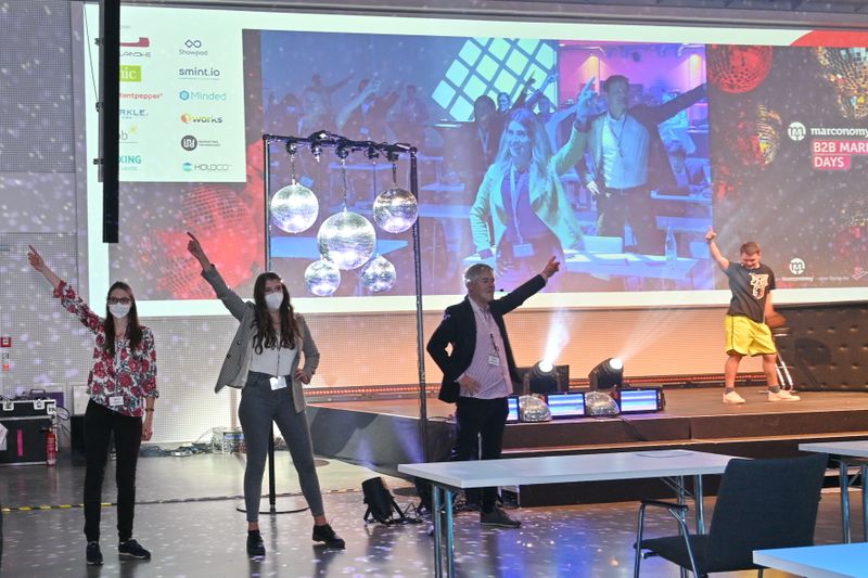 Impressionen von den B2B Marketing Days 2021. (marconomy © Johannes Untch)
