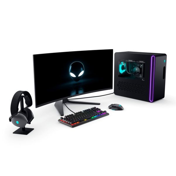Der Aurora R16 ist kommt mit dem neuen Alienware Command Center 6.0. Mit ihm lassen sich Übertaktungs-, Sound- und Beleuchtungsoptionen steuern. Auch für Alienware-Peripheriegeräte. (Bild: Dell)