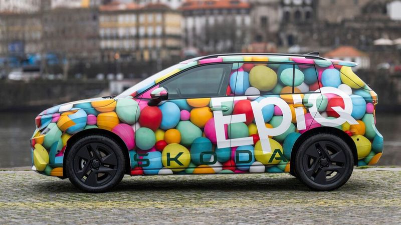 Zum Marktstart im Mai lässt sich zunächst nur der Epiq 55 bestellen. (Bild: Skoda)