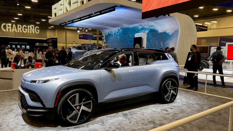 Der Elektroautobauer Fisker ist auch vertreten. (Bild: Newspress)