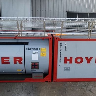 Auf dem Weg in die USA: Hoyers zusätzliches Trainingscontainer-Konzept für den US-Markt. (Bild: Hoyer)