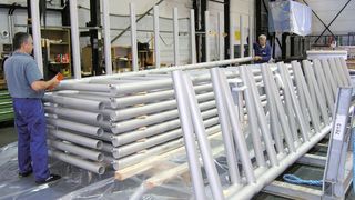 Eine termingerechte Lieferung ist entscheidend für Projekte aus dem Wasser- und Abwasserbereich.  (Bild: Butting)