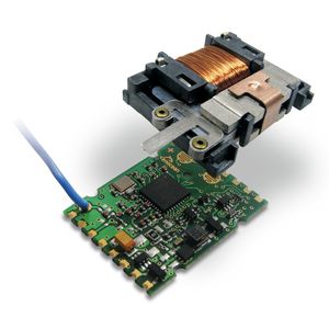 Bild 1: Mit der Kombination von Funksendemodul PTM 330 und  Energiewandler ECO 200 entsteht ein Komplettsystem, das alle Funktionen und Komponenten des batterielosen Funks beinhaltet.