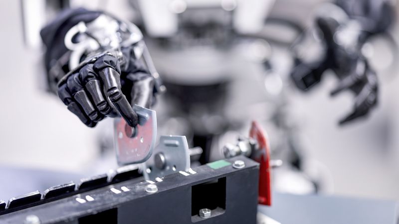 Apptronik und Jabil wollen die Produktion des humanoiden Roboters „Apollo“ ausweiten.(Bild:  Mercedes-Benz)