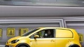 Feiert in Frankfurt Weltpremiere: die Transporterversion des VW Up. (Foto: VW)